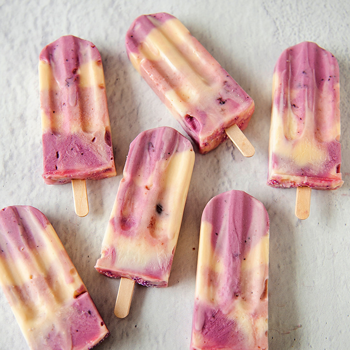 unicorn popsicles - Glenisk