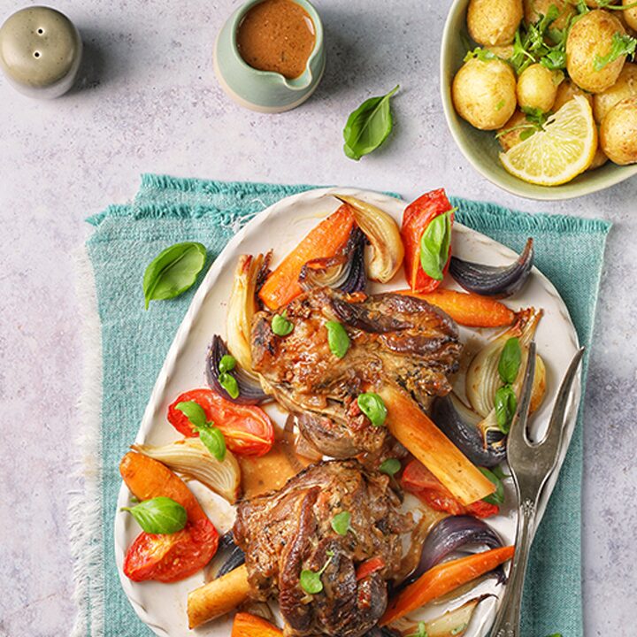 mediterranean lamb shanks - Glenisk